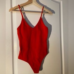 ✨SUNDAY BEST ANNIE BODYSUIT RED✨